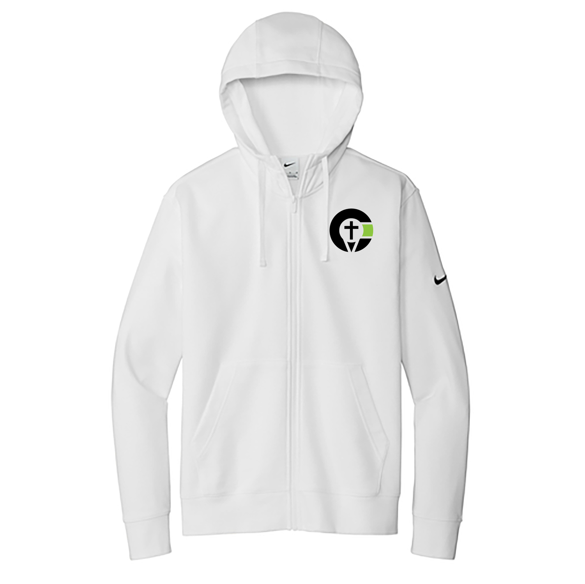 Covenant Church Nike Club Fleece Full-Zip Hoodie