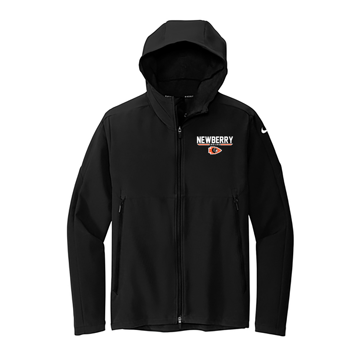 Newberry HS Football Nike Hooded Soft Shell Jacket