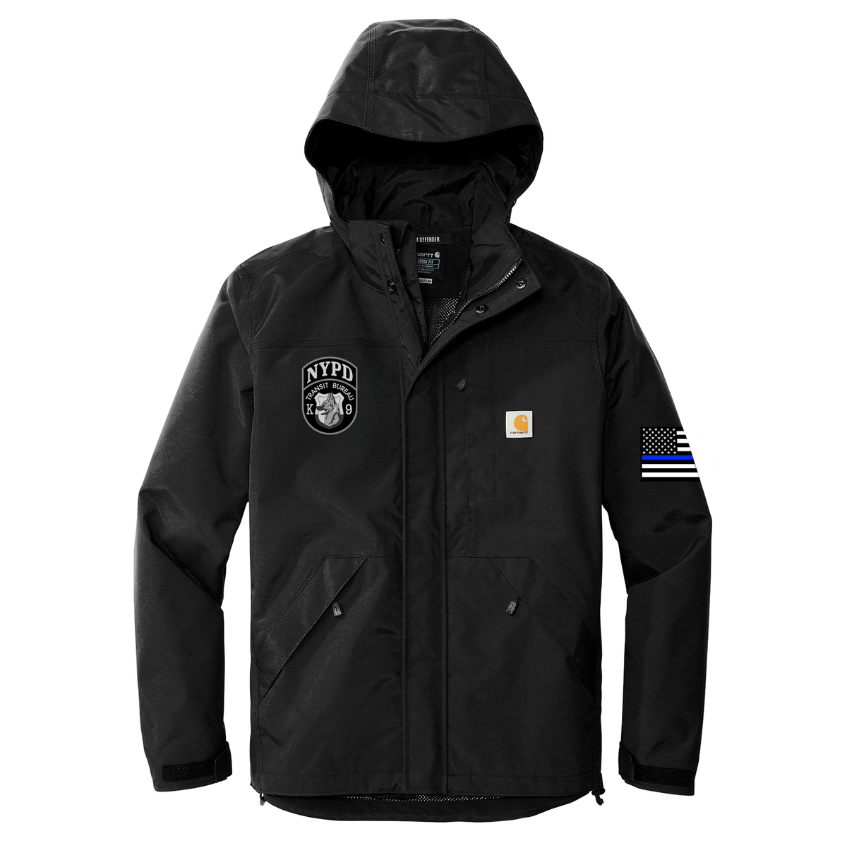 NYPD Transit K9 Carhartt Storm Defender Shoreline Jacket