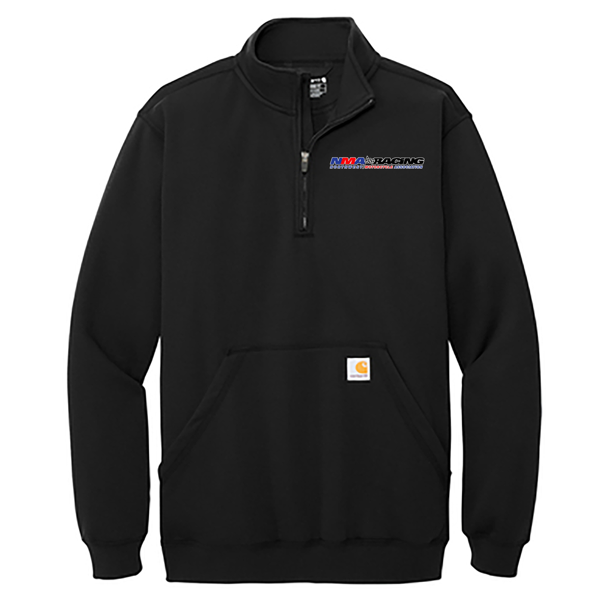 Northwest Motorcycle Association Carhartt 1/4 Zip Mock Neck Sweatshirt