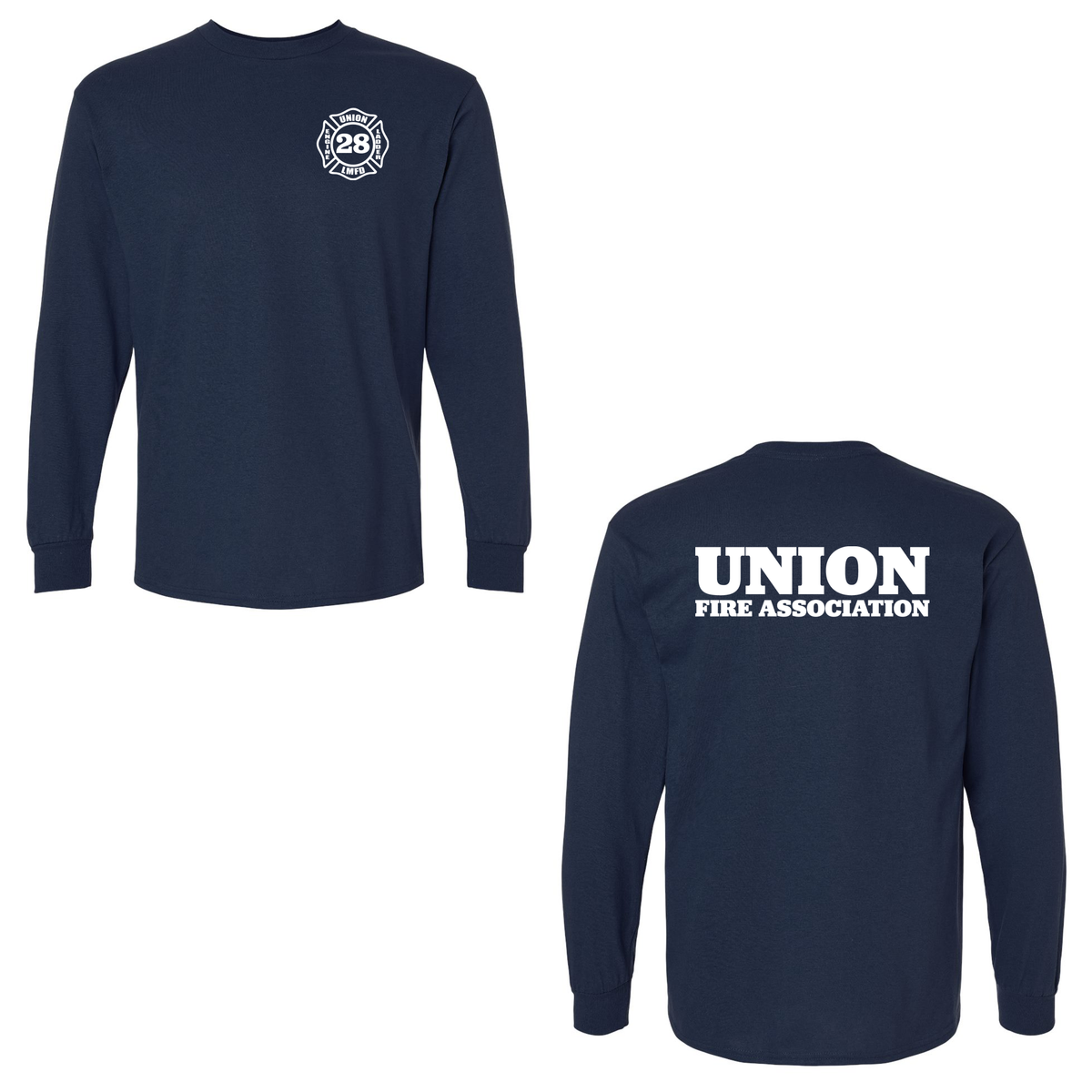 Union Fire Association Ultra Cotton Long Sleeve Shirt