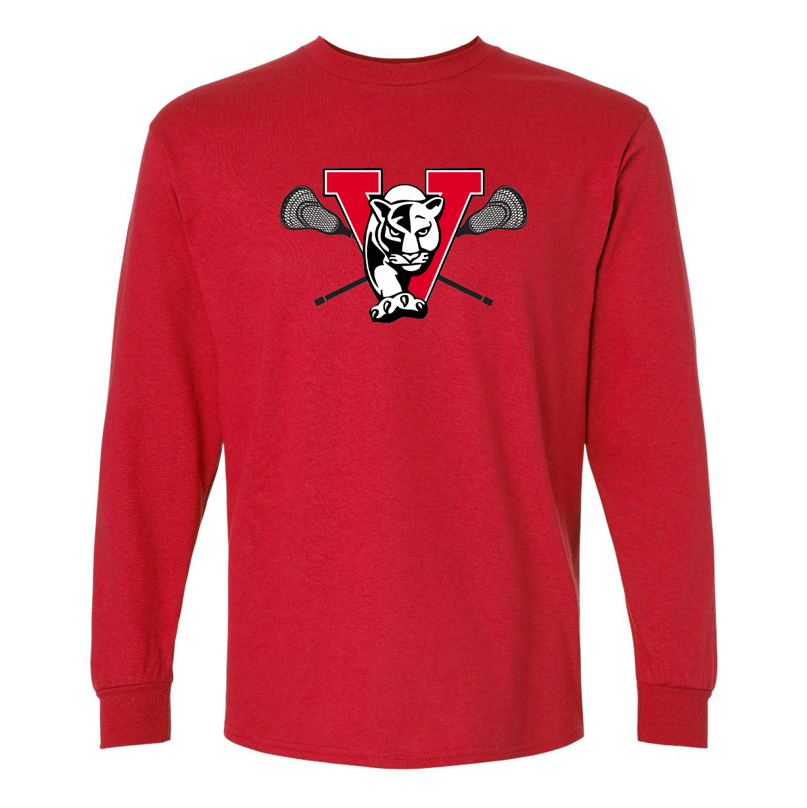 Vista HS Girls Lacrosse Ultra Cotton Long Sleeve Shirt