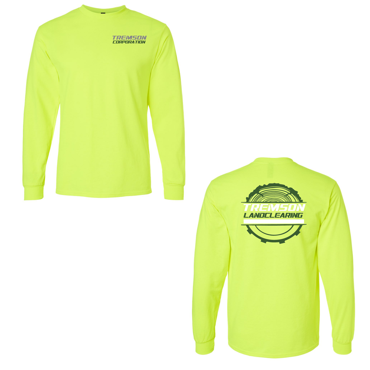Tremson LANDCLEARING Ultra Cotton Long Sleeve Shirt