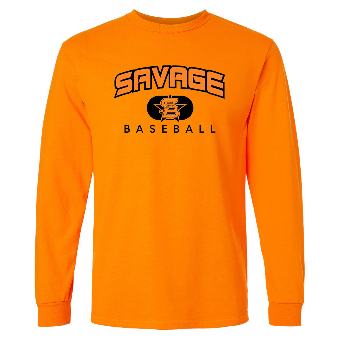 Savage Baseball Ultra Cotton Long Sleeve Shirt