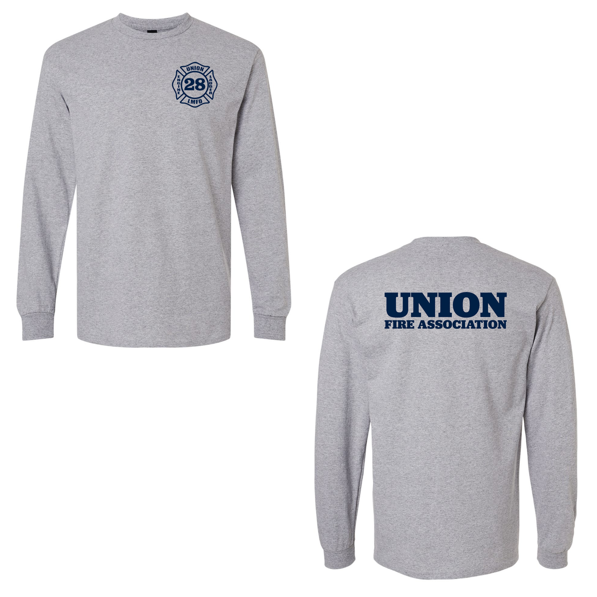Union Fire Association Ultra Cotton Long Sleeve Shirt