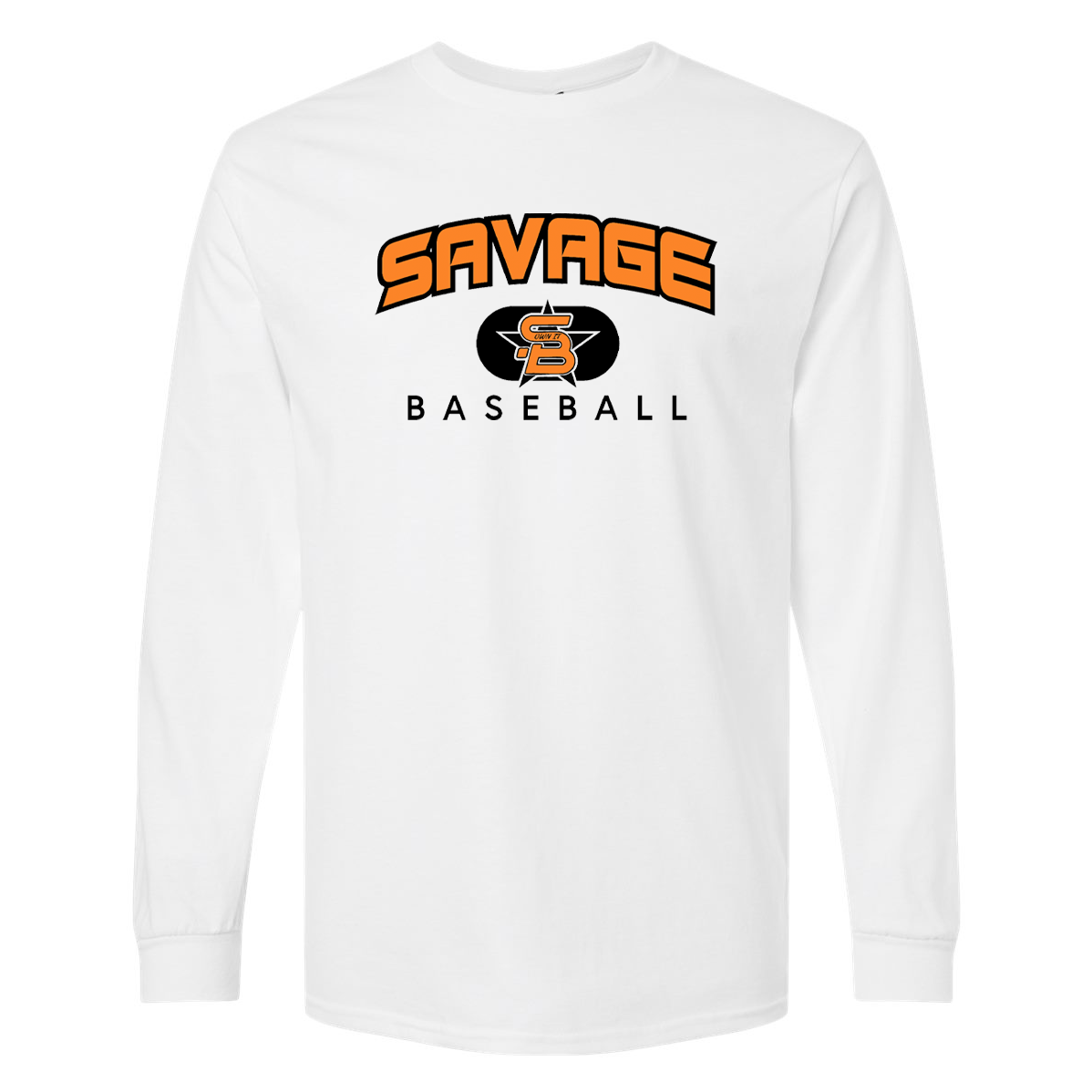 Savage Baseball Ultra Cotton Long Sleeve Shirt