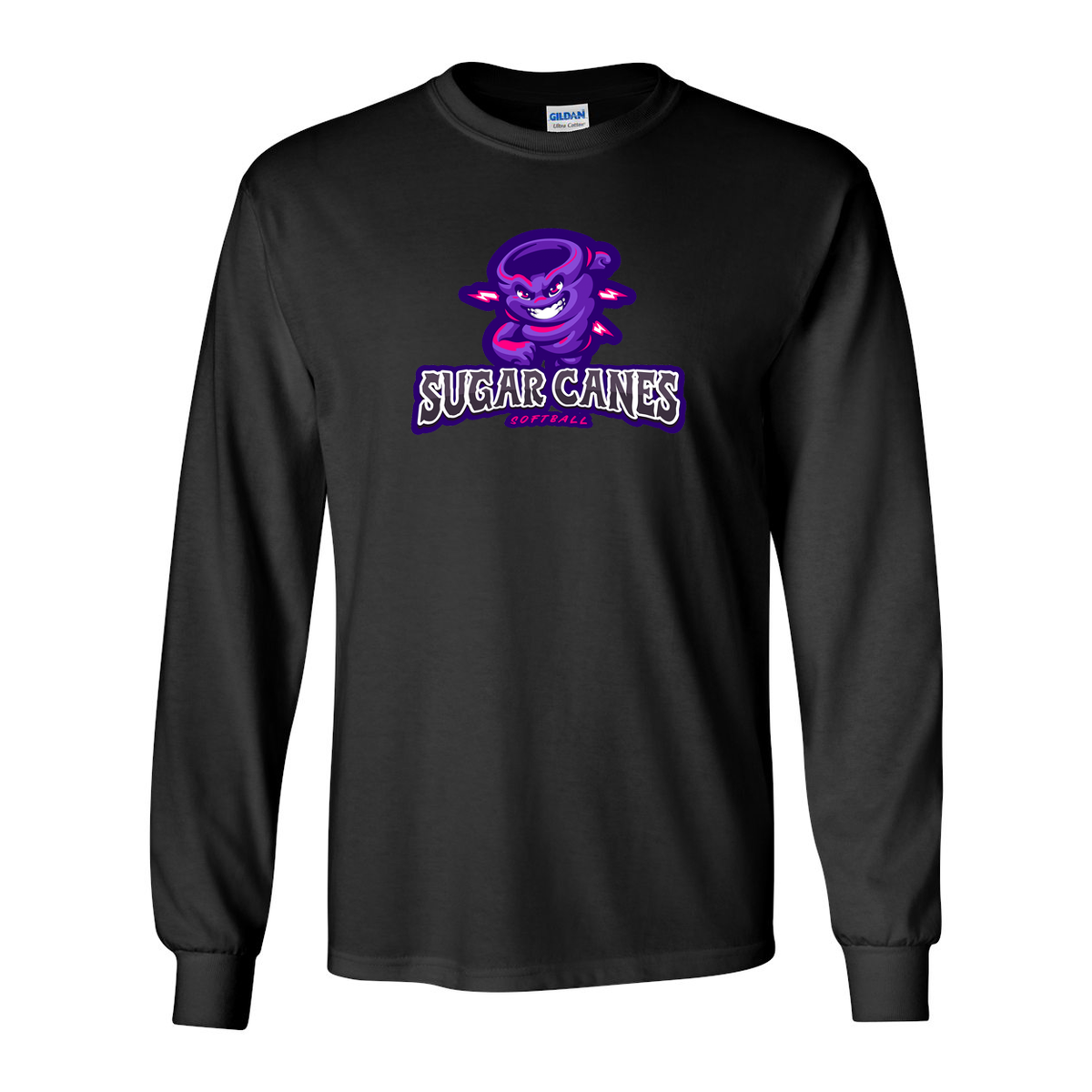 Sugar Canes Softball Ultra Cotton Long Sleeve Shirt