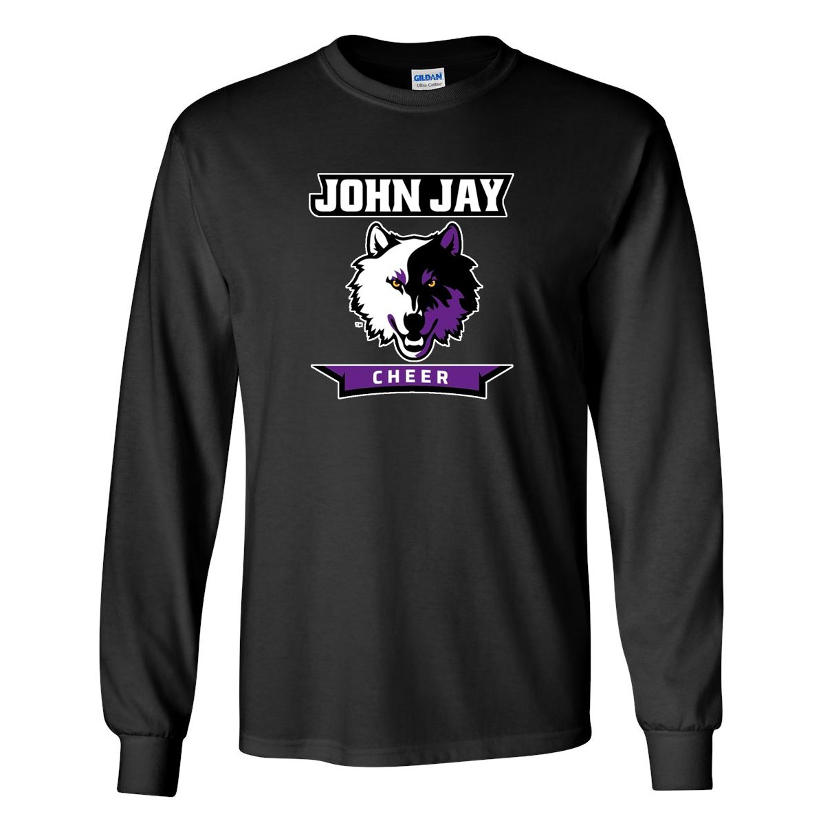 John Jay Youth Cheer Ultra Cotton Long Sleeve Shirt