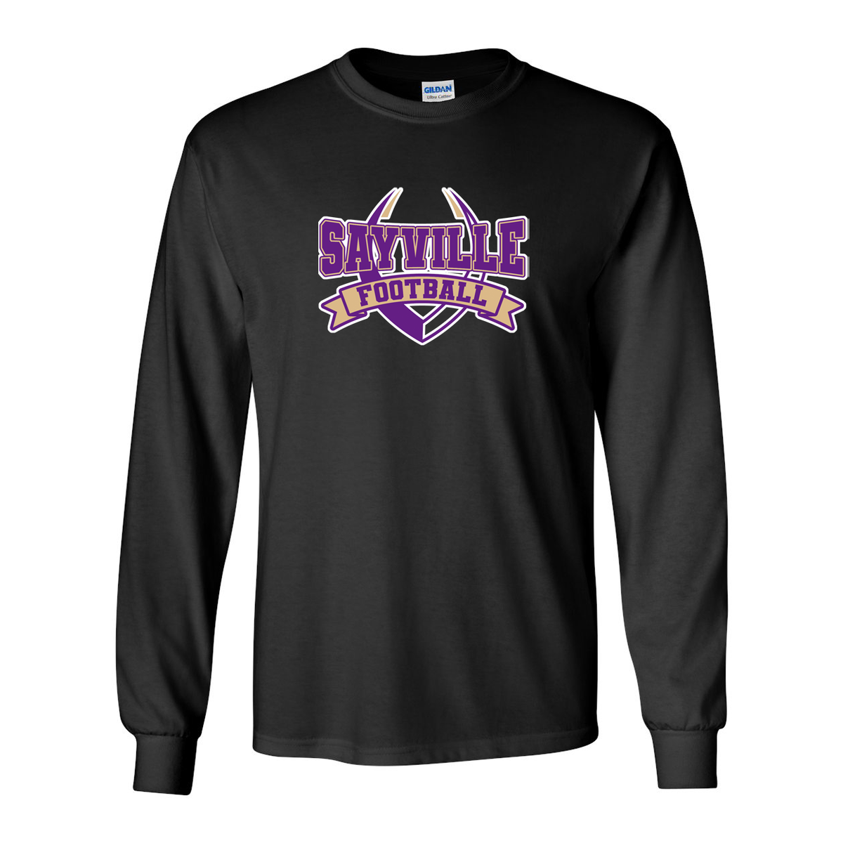 Sayville Football Ultra Cotton Long Sleeve Shirt