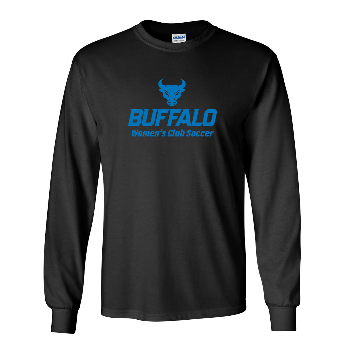 UB Women's Club Soccer Ultra Cotton Long Sleeve Shirt