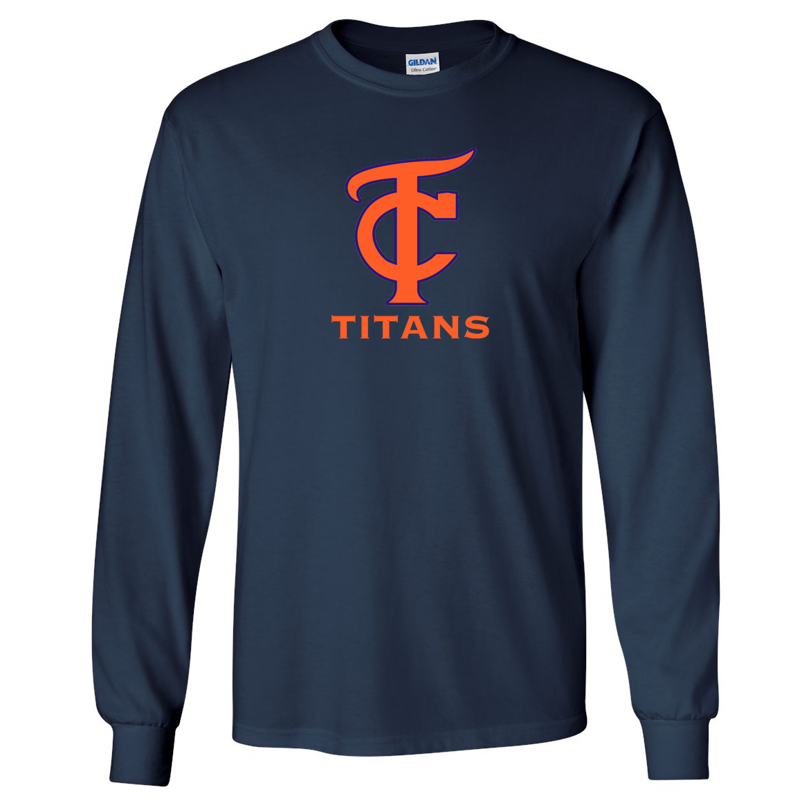 Titans Lacrosse Ultra Cotton Long Sleeve Shirt