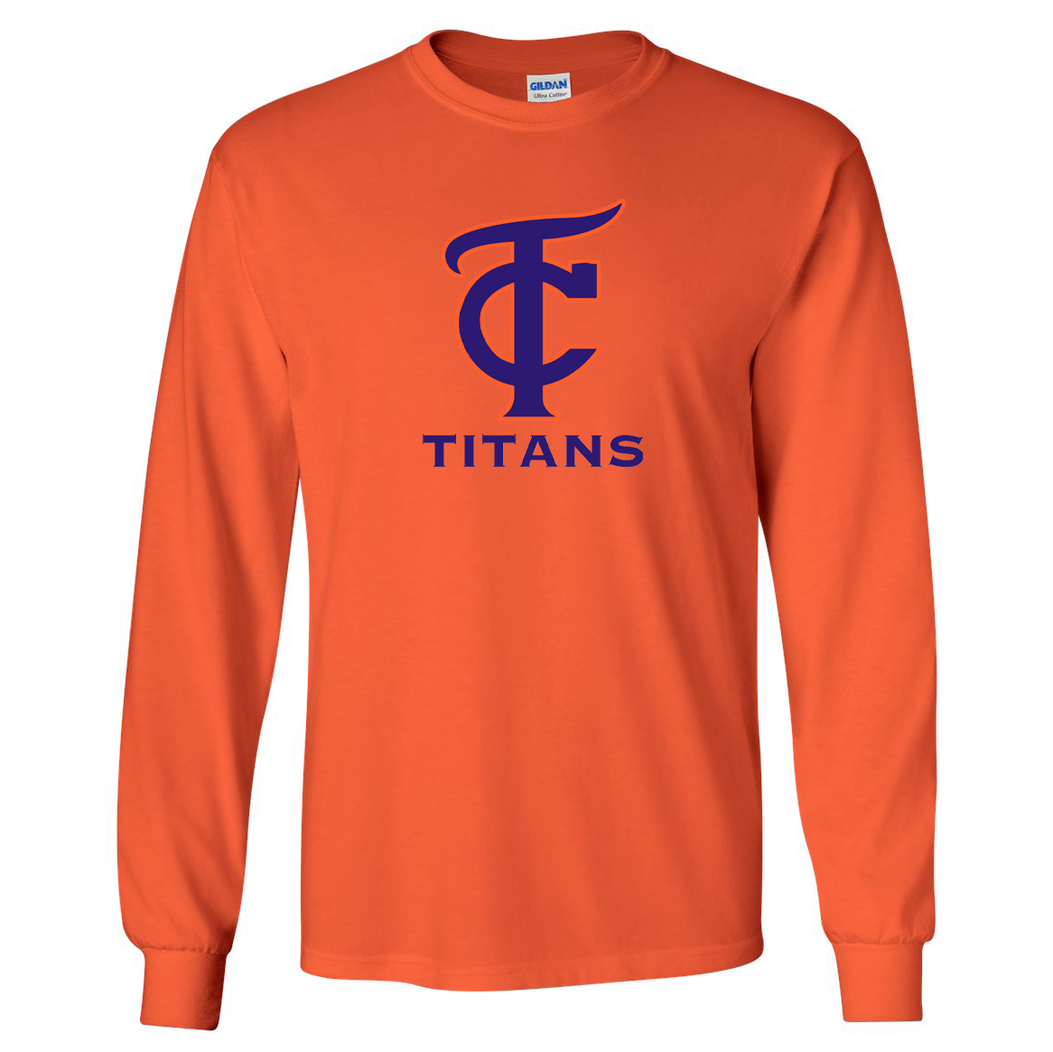 Titans Lacrosse Ultra Cotton Long Sleeve Shirt