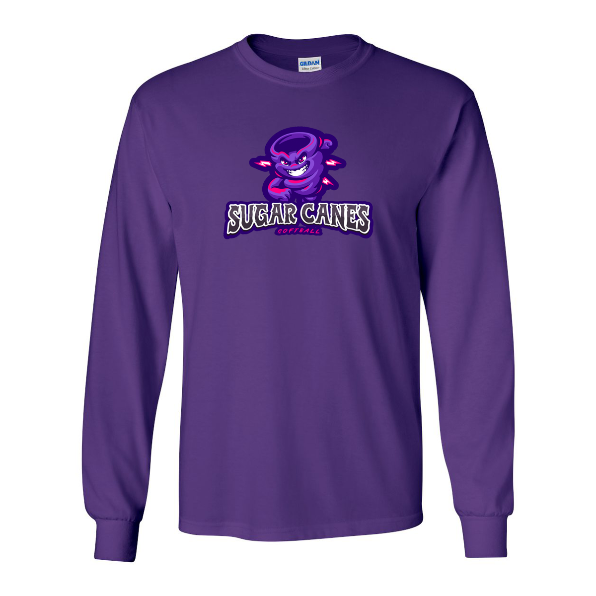 Sugar Canes Softball Ultra Cotton Long Sleeve Shirt