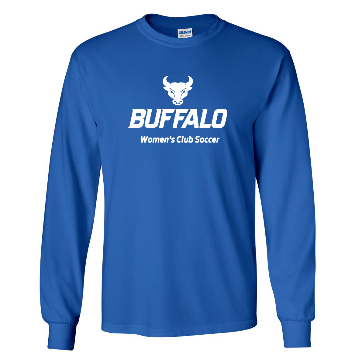 UB Women's Club Soccer Ultra Cotton Long Sleeve Shirt