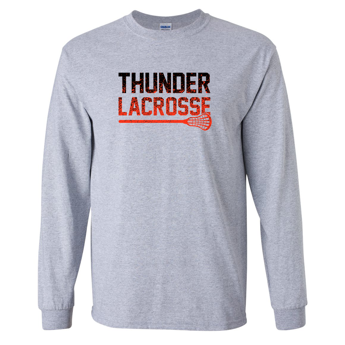 Jersey Thunder Girls Lacrosse Ultra Cotton Long Sleeve Shirt