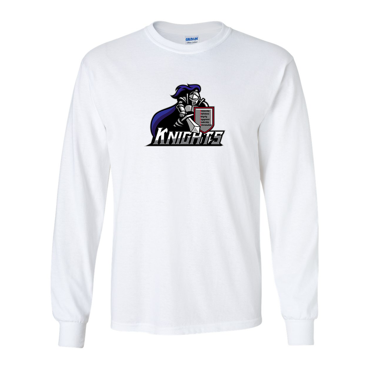 North Pole Middle School Ultra Cotton Long Sleeve Shirt