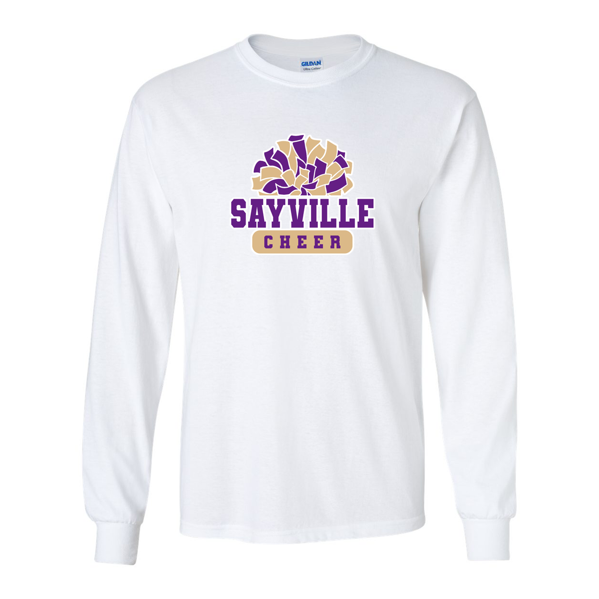 Sayville Cheer Ultra Cotton Long Sleeve Shirt