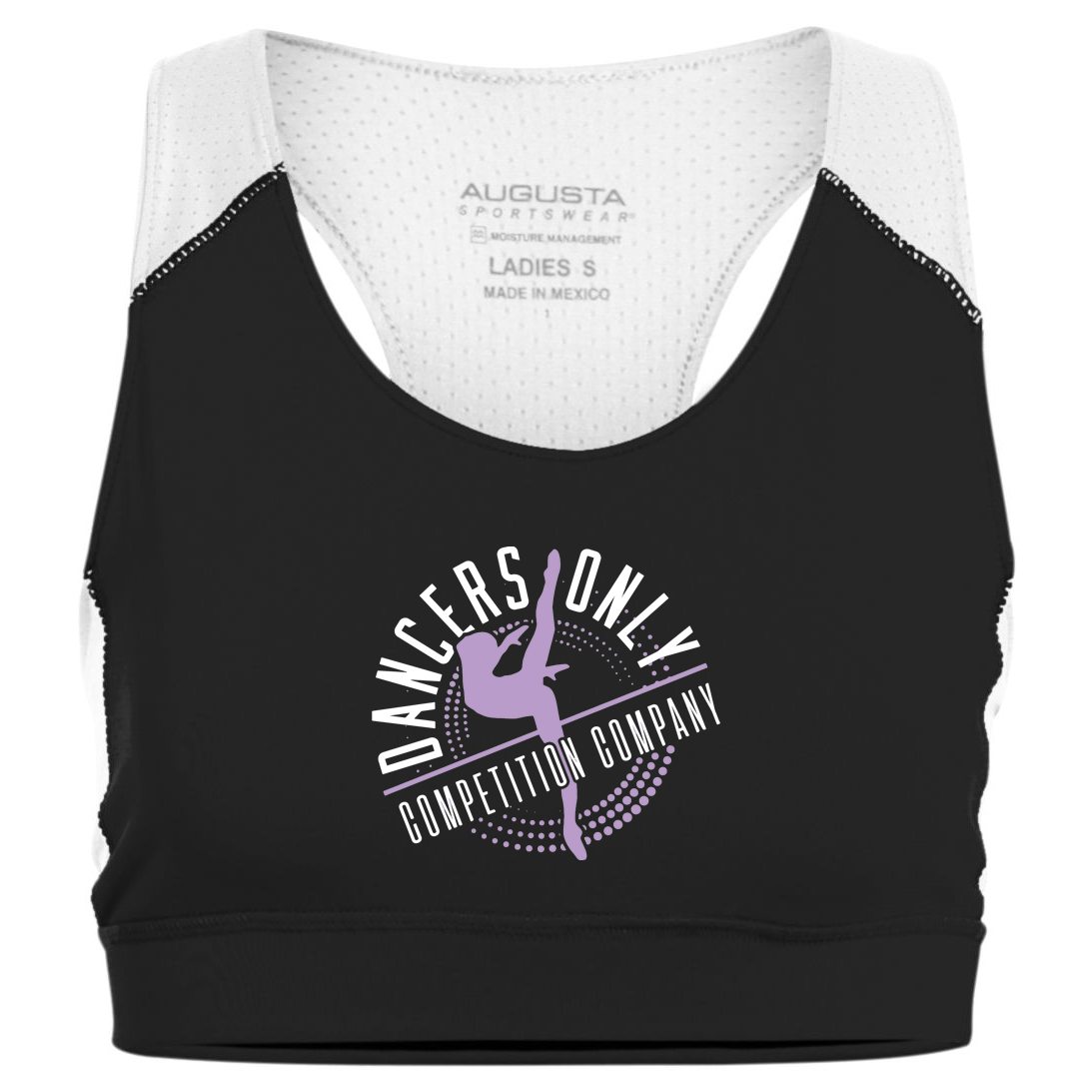 Dancers Only Competition Company Sports Bra