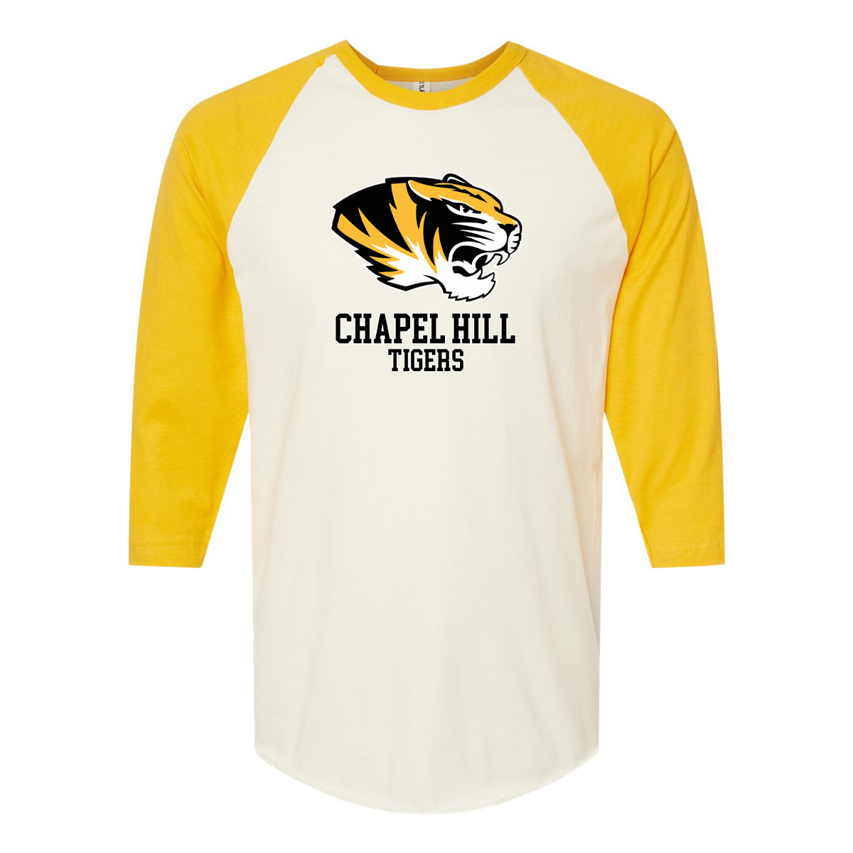 Chapel Hill High School Fine Jersey Raglan T-Shirt