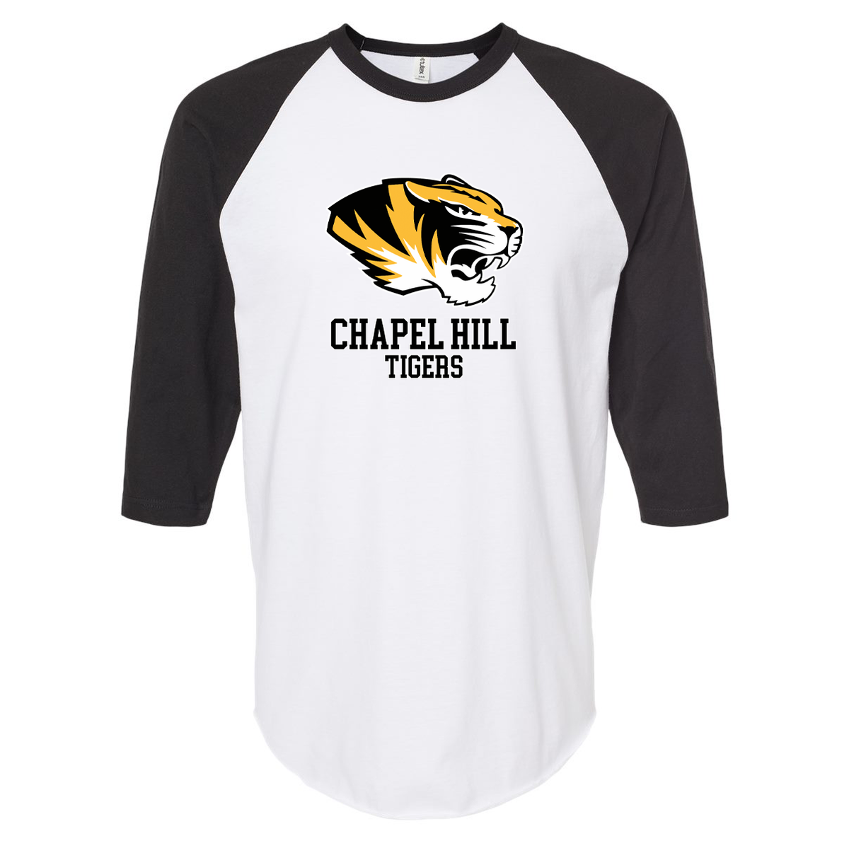 Chapel Hill High School Fine Jersey Raglan T-Shirt
