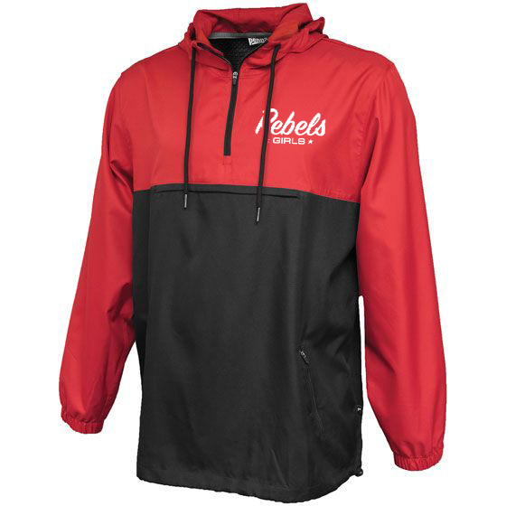 Rebels LC Girls Lacrosse Colorblock Anorak