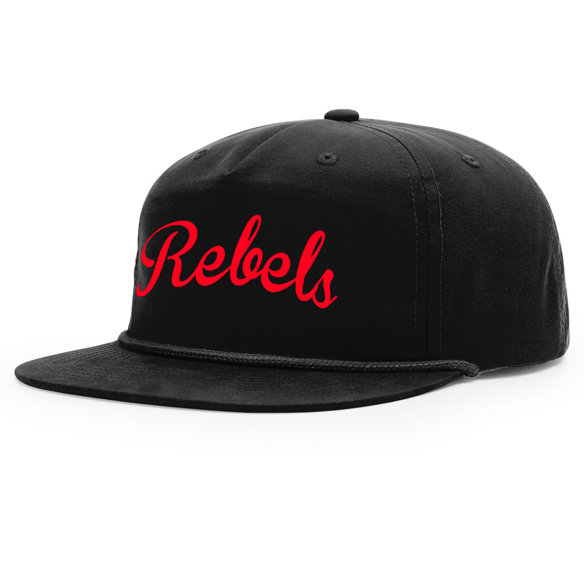 Rebels 2029 Black Rope Hat