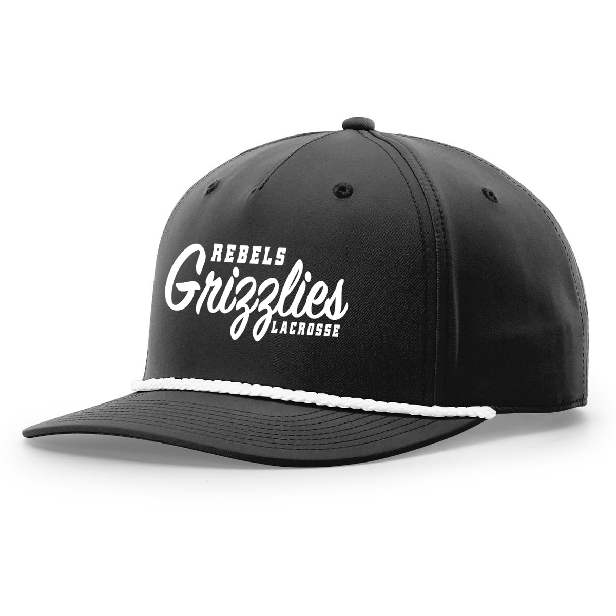 Rebels Grizzlies Rope Hat