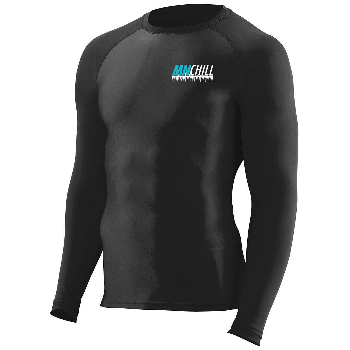 Minnesota Chill Lacrosse Hyperform Compression Long Sleeve Shirt