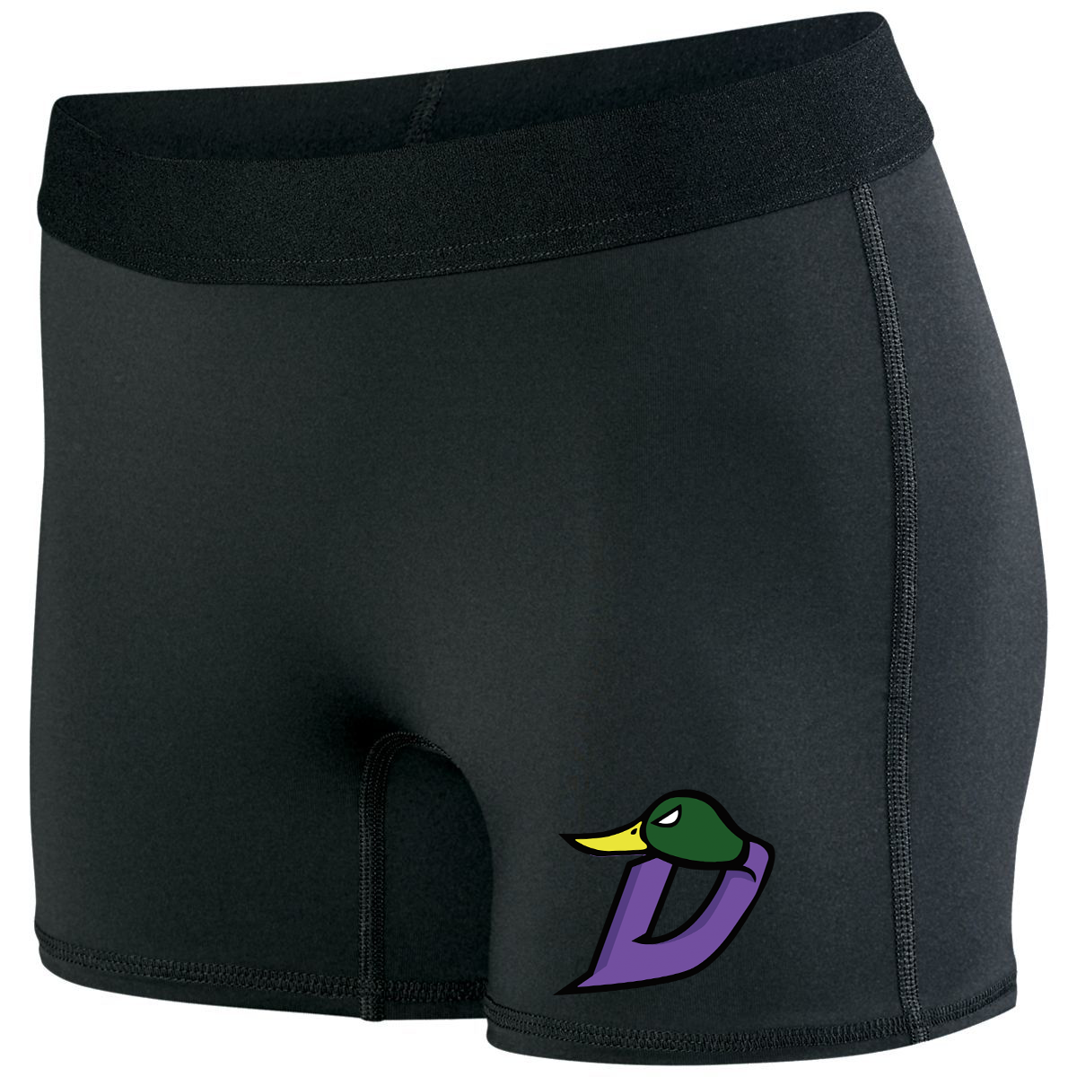 St. Paul Two Rivers HS Girls Lacrosse Ladies Hyperform Fitted Shorts