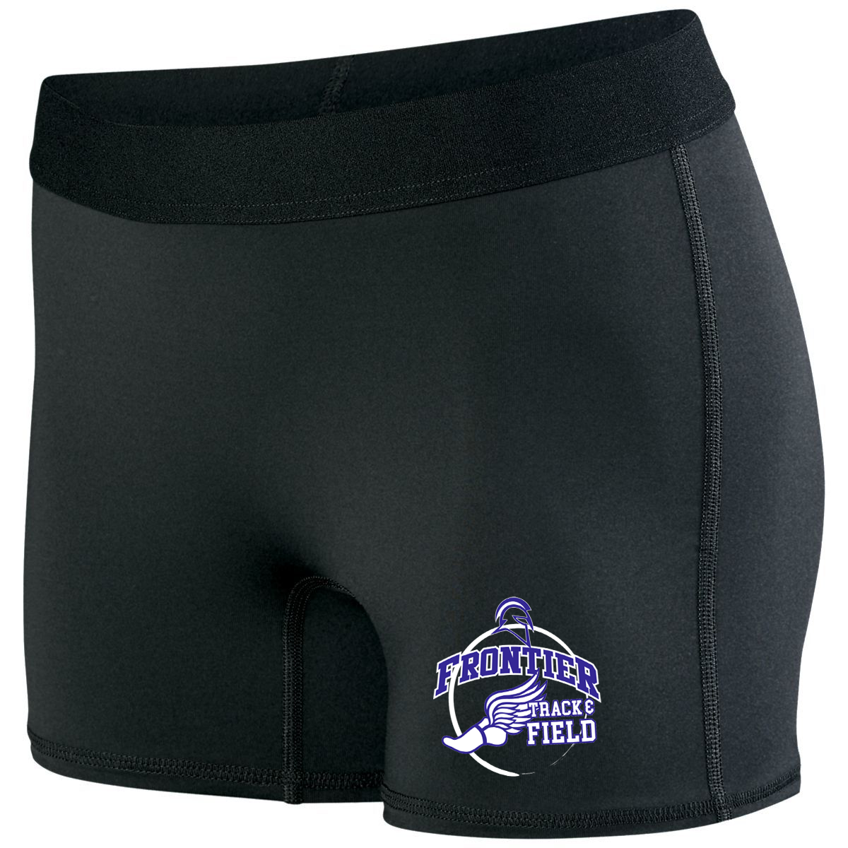 Frontier Track & Field Ladies Hyperform Fitted Shorts
