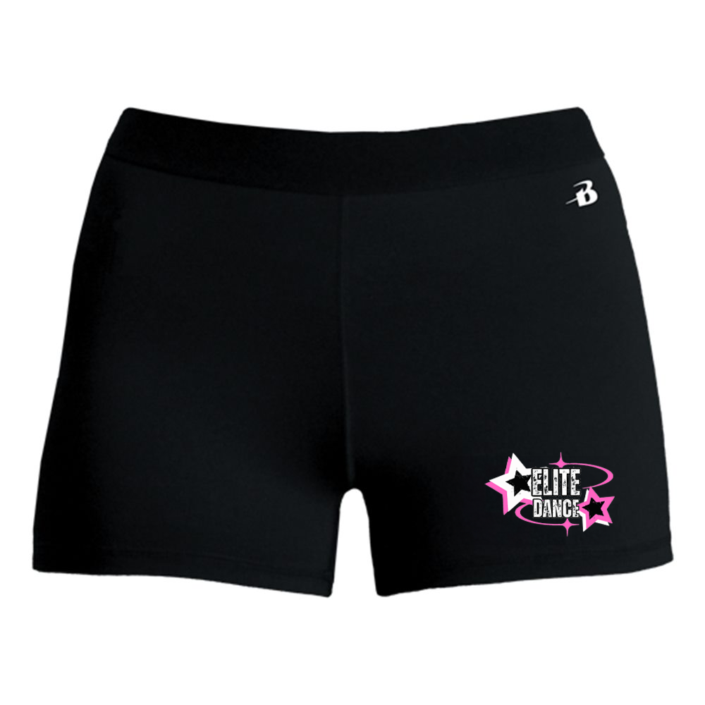 Elite Dance Studio Girls' Pro-Compression Shorts - YOUTH