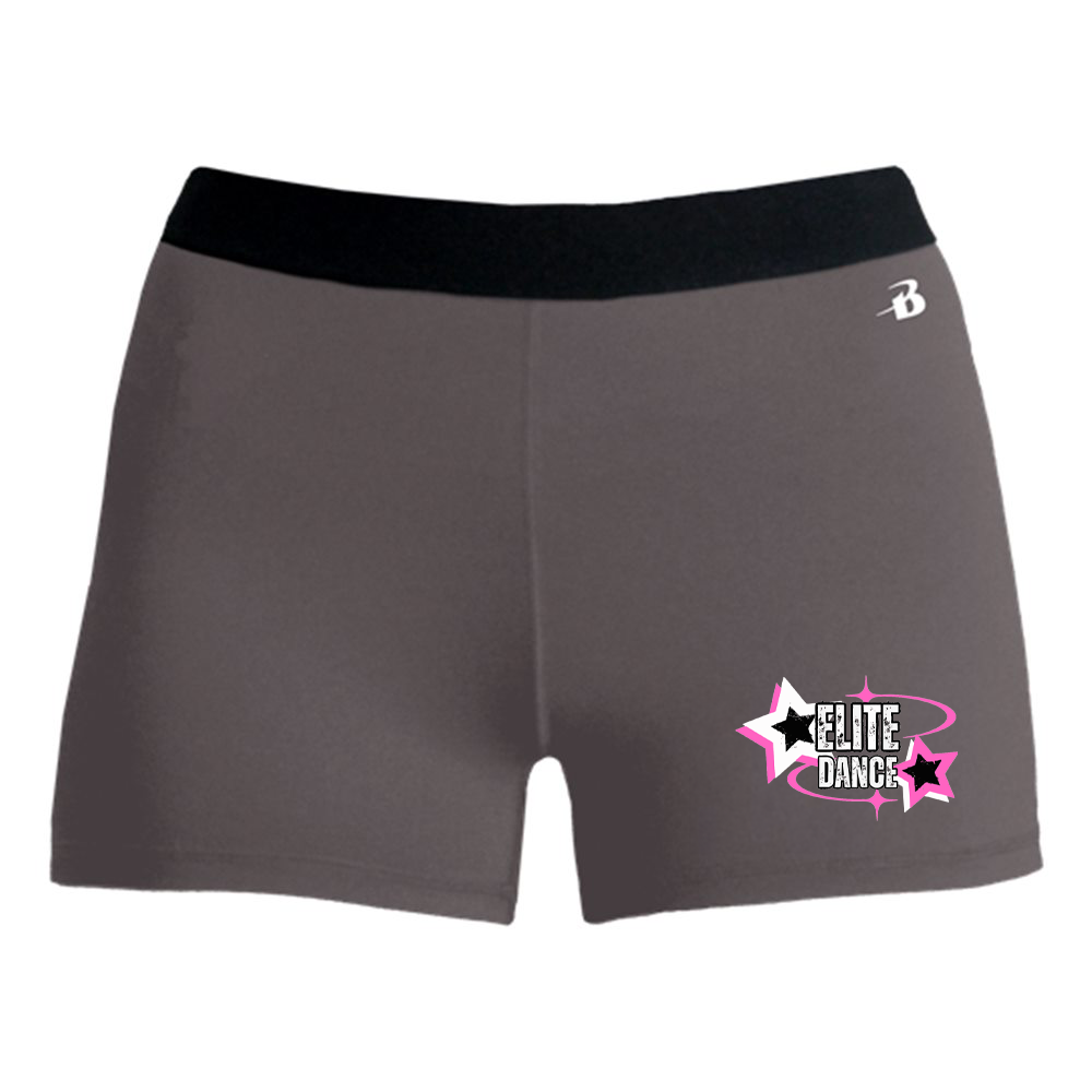 Elite Dance Studio Girls' Pro-Compression Shorts - YOUTH