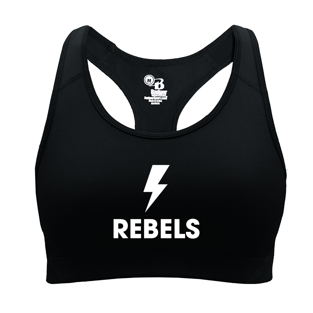 Rebels 32 Lightning Women's B-Core Sports Bra