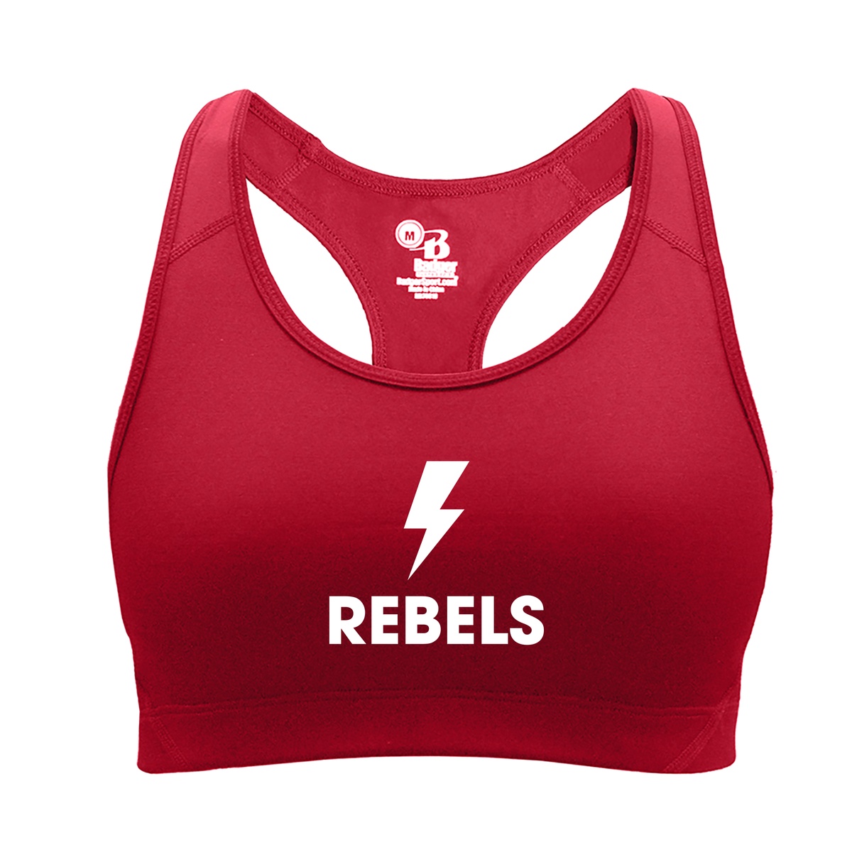 Rebels 32 Lightning Women's B-Core Sports Bra