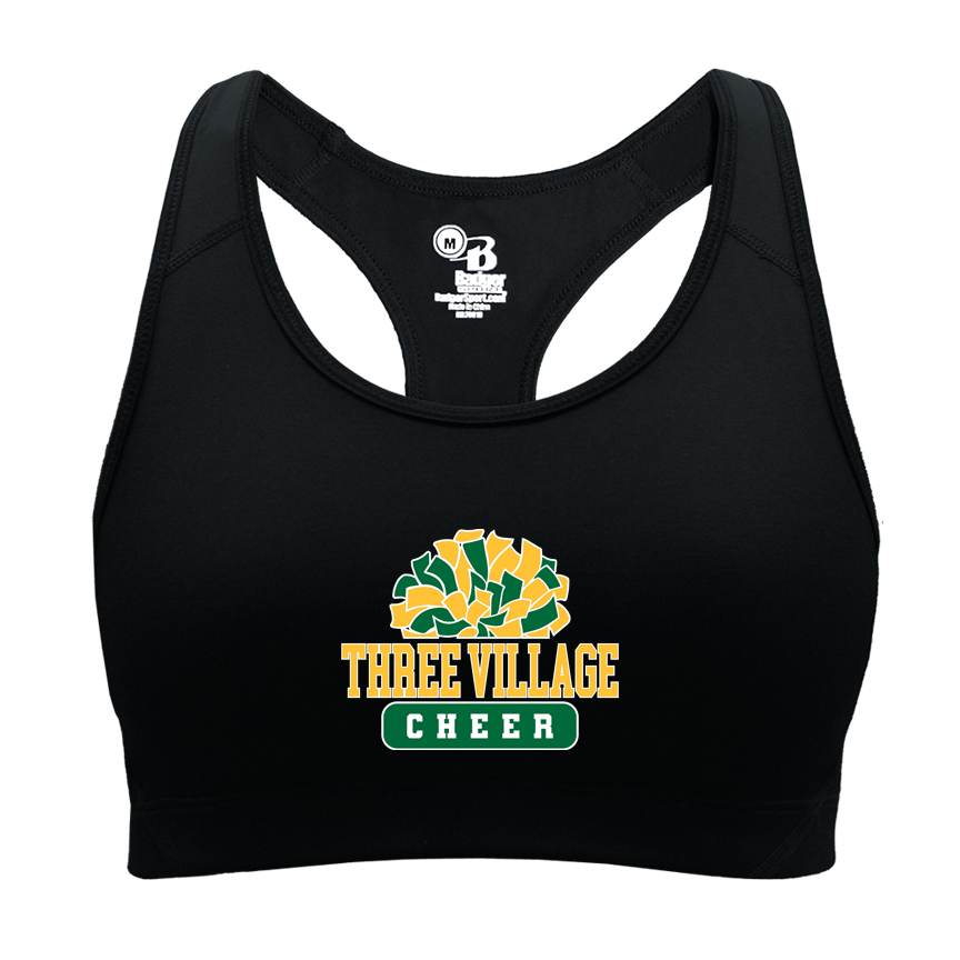 Three Village Cheerleading Women's B-Core Sports Bra