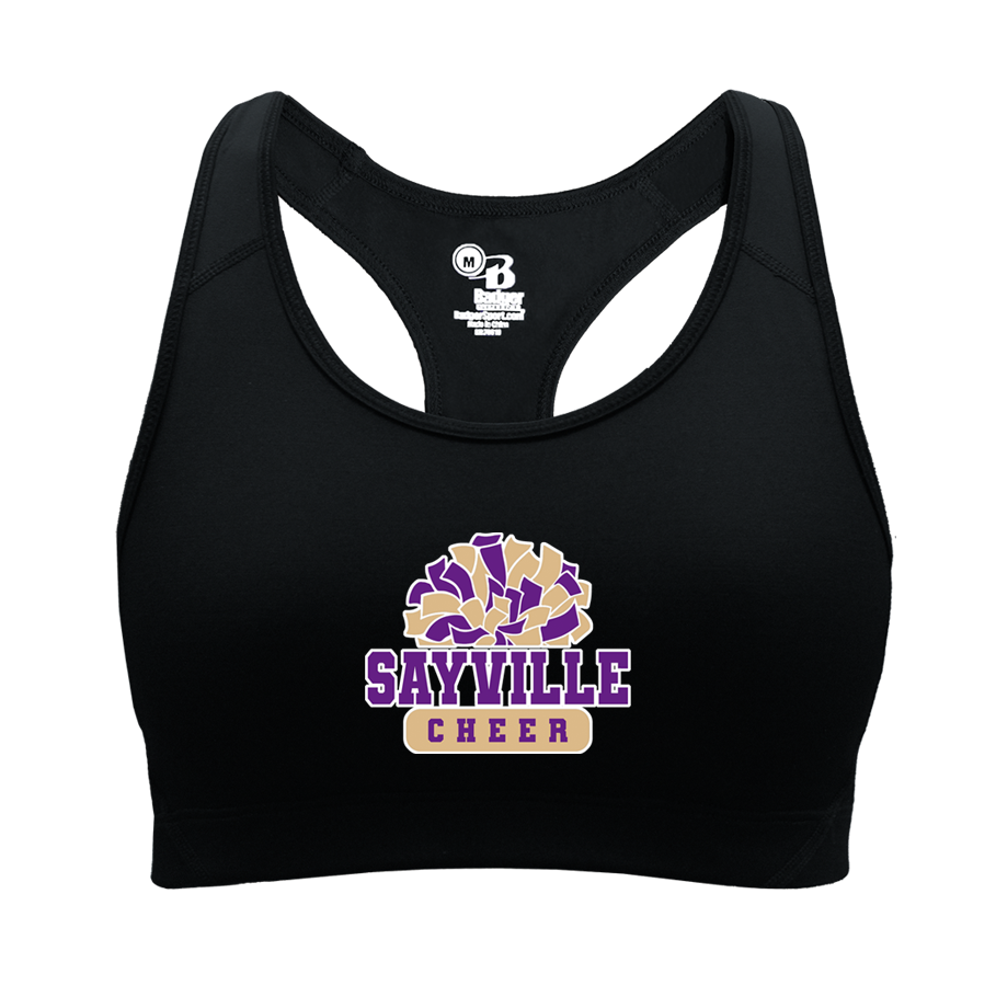 Sayville Cheer Women's B-Core Sports Bra