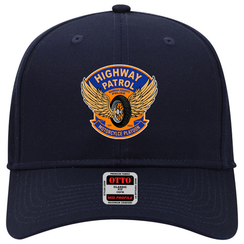 CNCPD Motorcycle Unit Patch Logo Cap