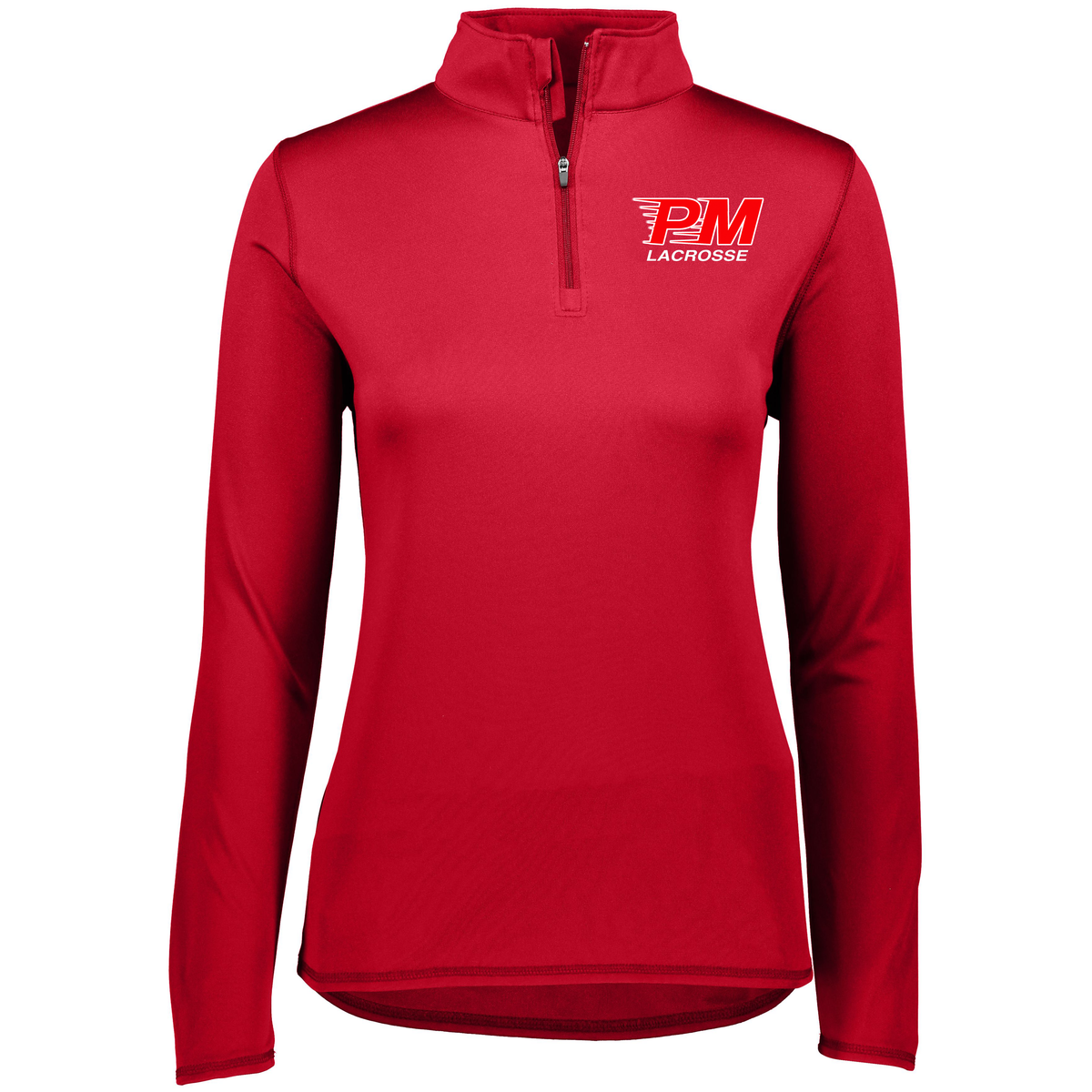 PM Raiders Girls Lacrosse Ladies Attain Wicking Quarterzip Pullover