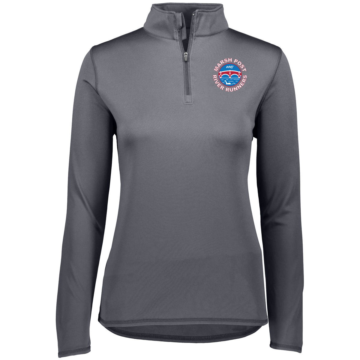 Marsh Post River Runners Ladies Attain Wicking Quarterzip Pullover