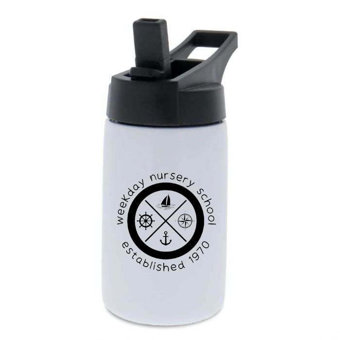 Weekday Nursery School 12oz. Stainless Steel Water Bottle