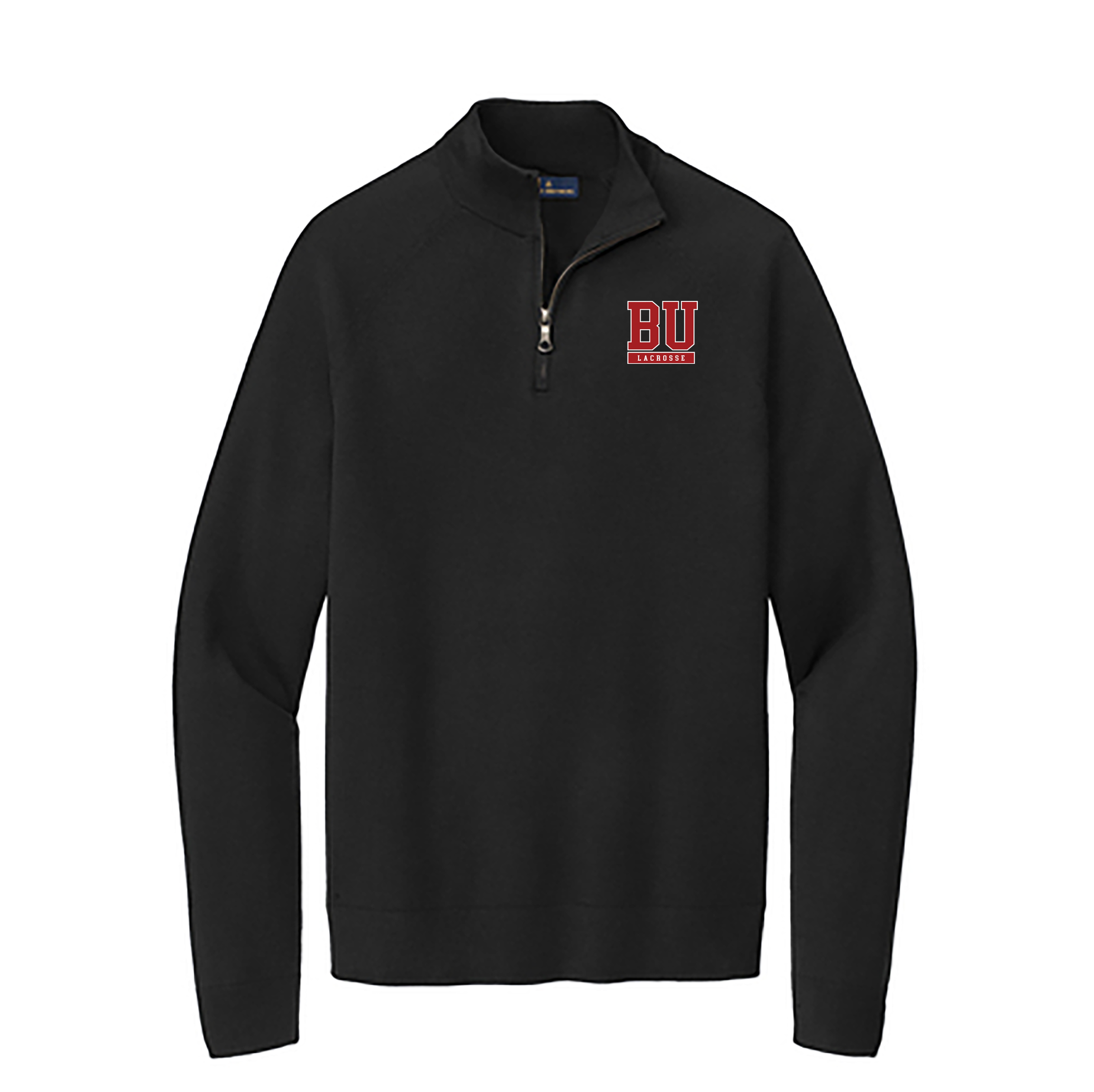 Boston University Lacrosse Brooks Brothers Cotton Stretch 1/4-Zip