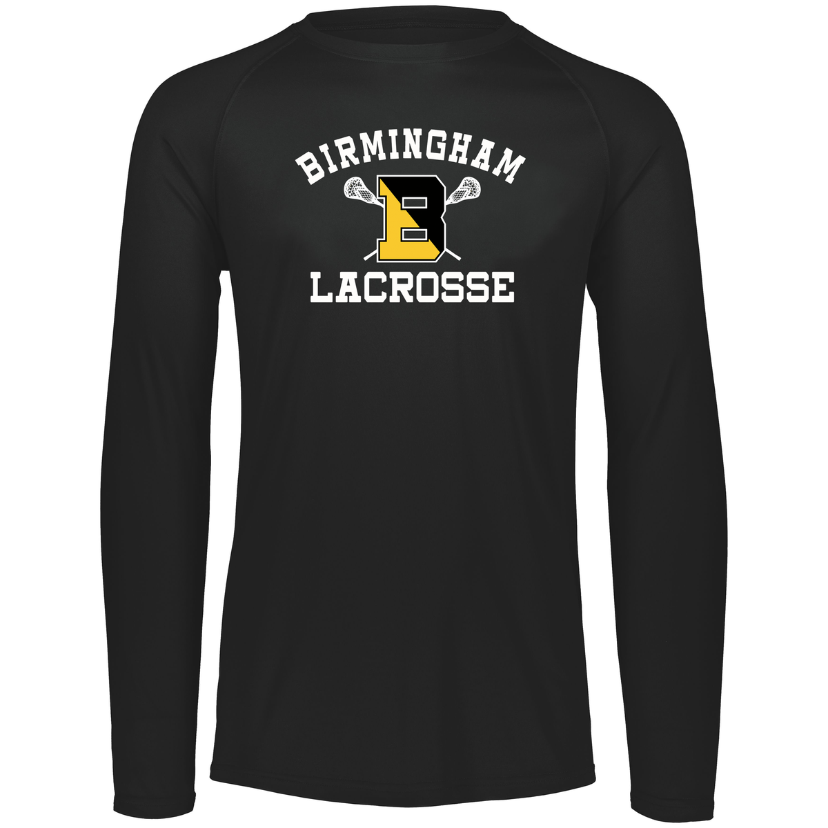 Birmingham Lacrosse Attain Wicking Long Sleeve (Available in Youth Sizes)