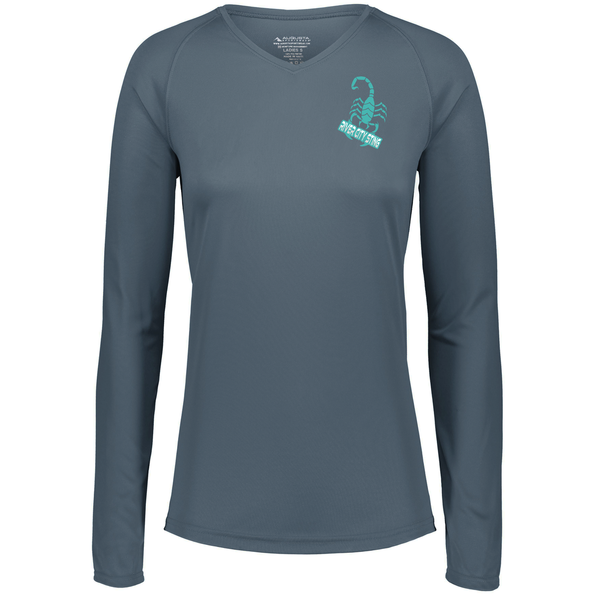 River City Sting Ladies Attain Wicking Long Sleeve Tee