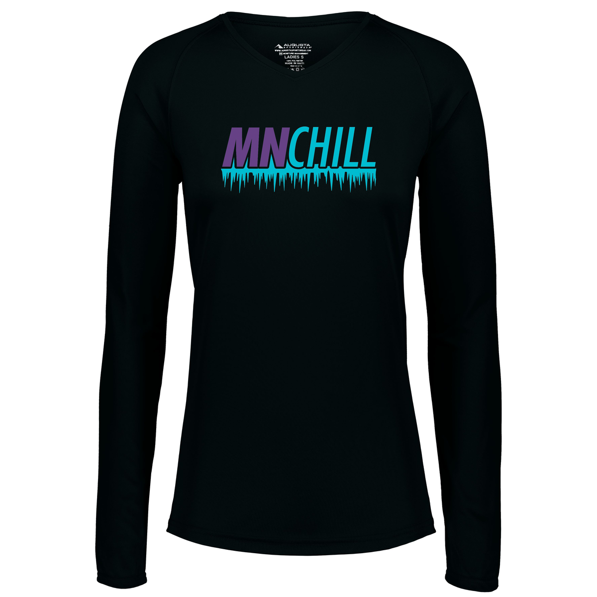 Minnesota Chill Lacrosse Ladies Attain Wicking Long Sleeve Tee