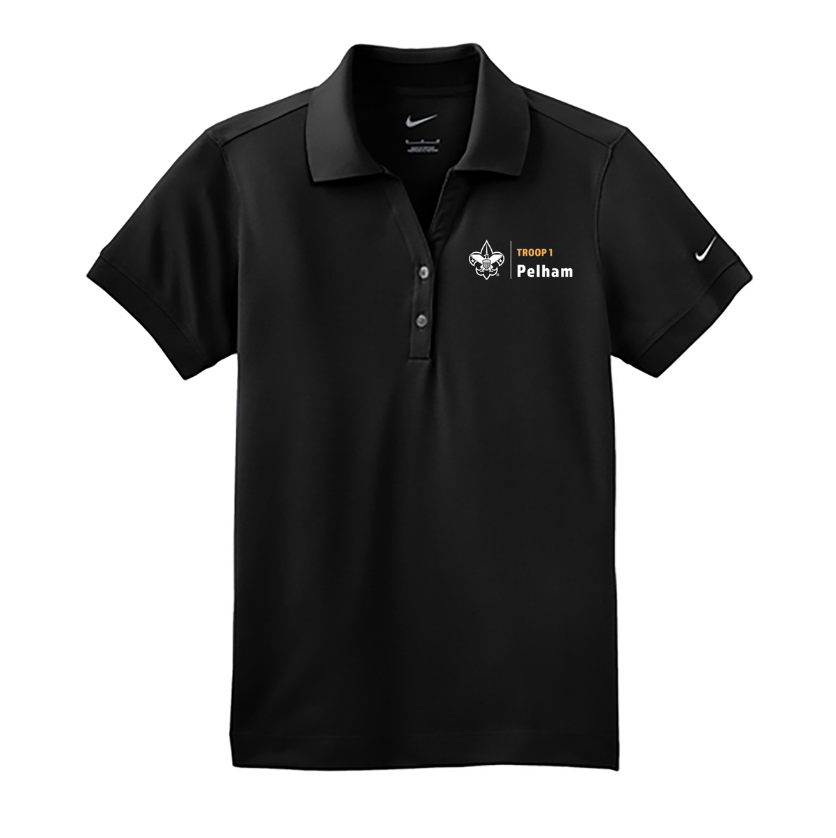 Pelham Troop 1 Nike Ladies Dri-FIT Classic Polo