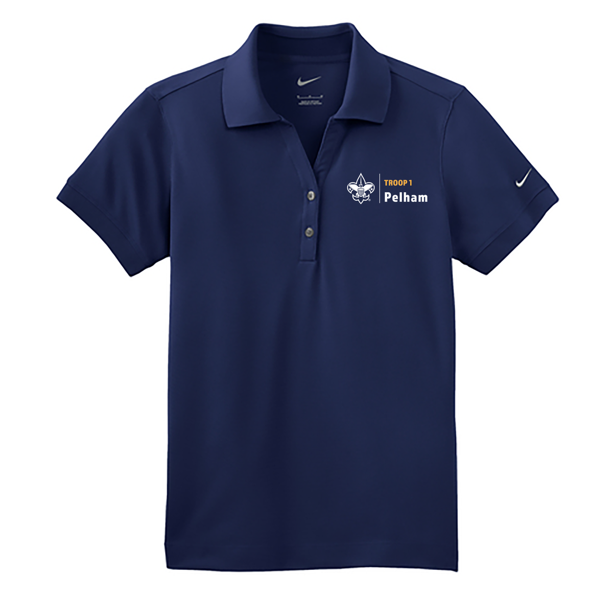 Pelham Troop 1 Nike Ladies Dri-FIT Classic Polo