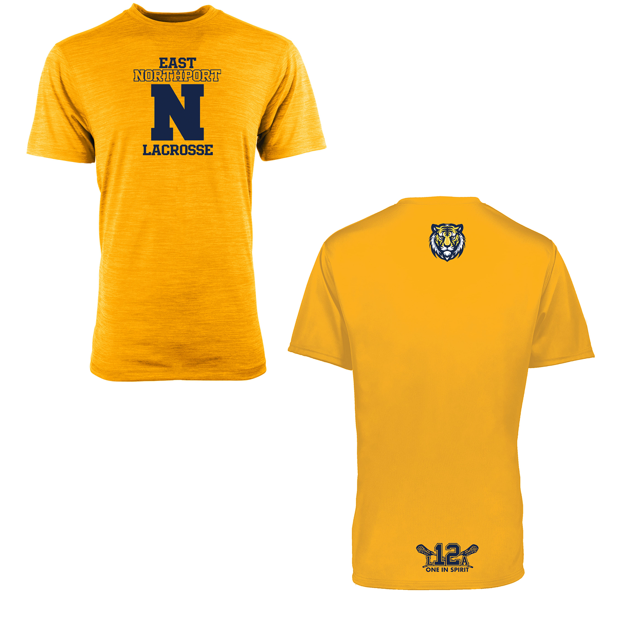 East Northport Lacrosse Shadow Tonal Heather Training Tee