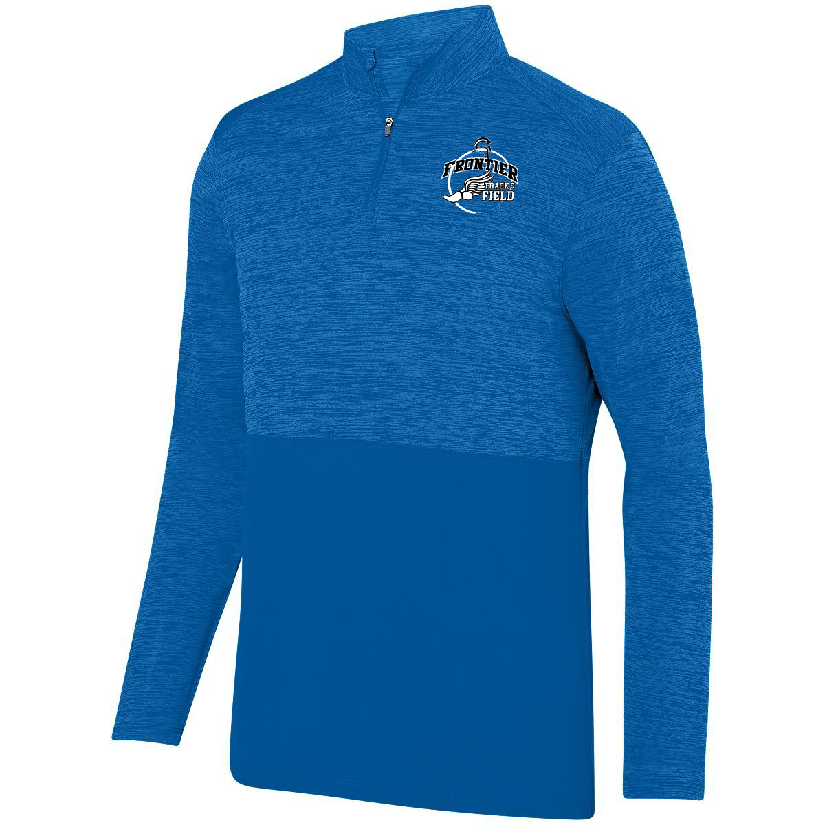 Frontier Track & Field Shadow Tonal Heather 1/4 Zip Pullover