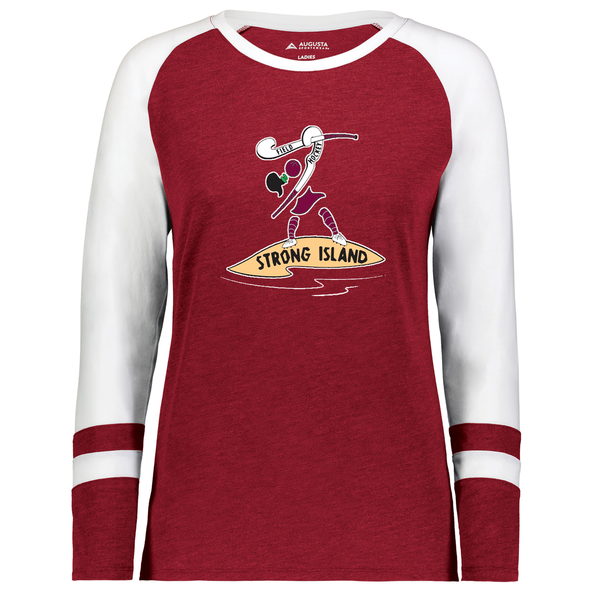 Strong Island Field Hockey Ladies Fanatic 2.0 Long Sleeve Tee