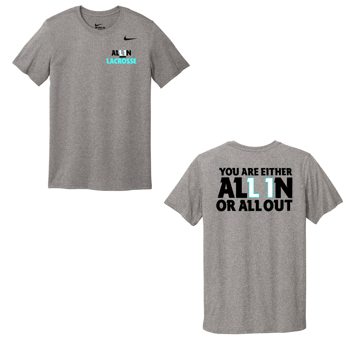 All In Lacrosse Nike rLegend Tee